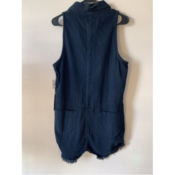 NWT Free People One Teaspoon Mini Braxton Overall Romper, Sz S - Picture 6 of 6